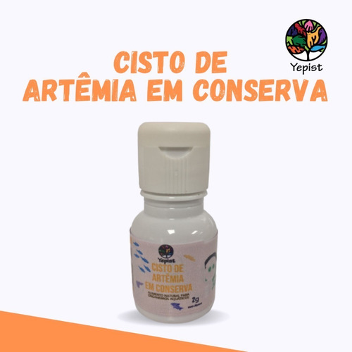 Yepist - Slim - Cisto De Artêmia Desencapsulado Em Conserva