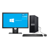 Cpu Dell 5060 I3 8ª 8gb Ssd 480gb + Monitor Dell Win 10