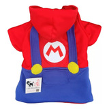 Sudadera Disfraz Mario Bros Luigi Mascotas Perros Gatos