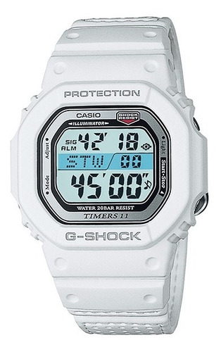 Casio G-shock Dw-56rtb-7dr Branco Edição De 2005 - Raro 