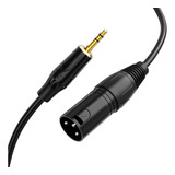 Cable De 3.5mm Xlr, 3 Pies 3.5mm (1/8 Pulgadas) Trs Est...