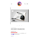 Sony Vx1000, Micrófono, Dslr, Skateboard Vx 1000.