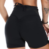 Short Bermuda Empina Bumbum 0 Transparência Femimina Fitness