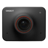 Webcam Obsbot Meet 4k Controlada Por Ia Ultra Hd 30fps 60fps Color Negro