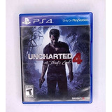 Uncharted 4: A Thief´s End Físico Usado Ps4