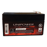 12v 1,3ah Unipower Agm Vrla - Alarme Nobreak Ups