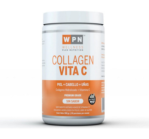 Wpn Colágeno Hidrolizado + Vitamina C X300g