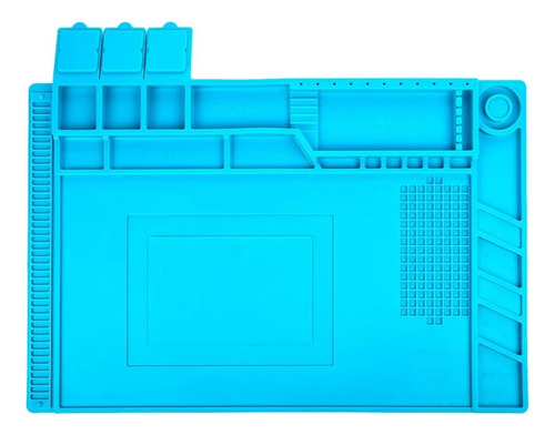 Manta Antiestática Silicona 45x30cm Electrónica Kushiro