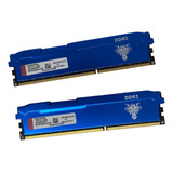 Memoria Ram Fury Ddr3 Gamer Azul 8gb 1 Hyperx Hx316c10f/8
