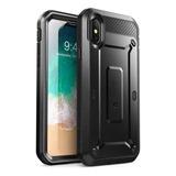 Funda Supcase Unicorn Beetle Pro Series P/ iPhone X Vidrio