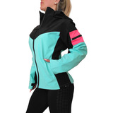 Campera Impermeable Mujer Neopreno Np13 Comb Bolsillo Clb