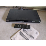 Dvd Player Philips Dvp3124/78 C/ Controle E Manual Coleção 