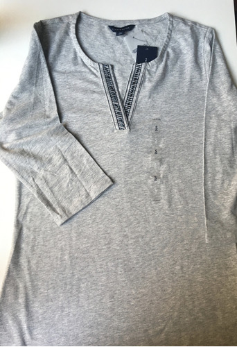 Remera Tommy Hilfiger Mujer 100% Algodon Liviana Etqoriginal