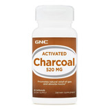 Gnc | Activated Charcoal | 520mg | 60 Capsules