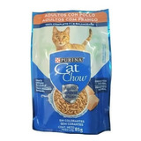 Cat Chow Pouch Gato Adulto Pollo Caja 15 Uni X 85 Grs 