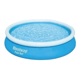 Pileta Inflable Redonda Bestway® Fast Set 5377lts 366cm