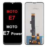 Tela Touch Frontal Display Para Moto E7/ E7 Power Premium 