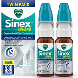 Vicks Sinex Severe, Nasal Spray, Original Ultra Fine Mist S