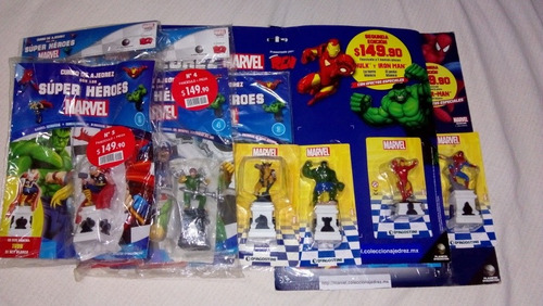 Curso De Ajedrez Marvel Figuras Con Sonidos Planeta Deagosti