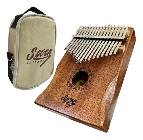 Kalimba Seven 17 Notas Skl-107 N C/ Bag