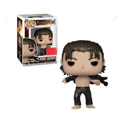 Funko Pop Eren Jaeger #1321 Metalic Attack On Titan Vaulted | MercadoLibre