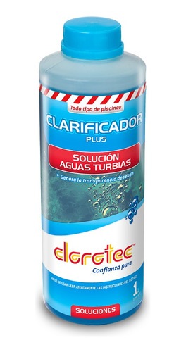 Clarificador Liquido Para Pisicnas Clorotec 1lts.