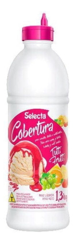 Cobertura Sorvete Tutti-frutti 1,3 Kg Selecta