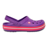 Crocs Crocband Originales Neon Purple Candy Pink