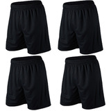 Kit 4 Shorts Bermuda De Jogador Futebol Com Sunga P Ao Xg