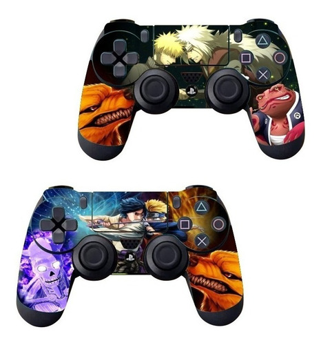 Par Skins Controle Playstation 4 Ps4 Fat Slim Pro Naruto