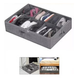 Zapatera Caja Organizadoras Plegable Bajo Cama Para 12 Pares