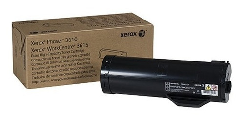 Toner Xerox 106r02732 Color Negro P3610/wc3615 25300 Pag