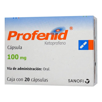 Profenid Cápsulas 100 Mg, 20 Cápsulas | Meses sin interés