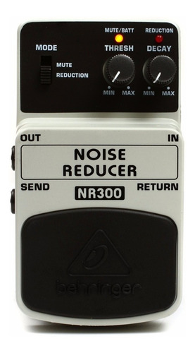 Behringer Nr-300 Pedal Noise Reducer Color Gris Claro