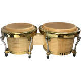 Bongo Extreme Exbg007 Madera Natural 8 Y 9 Pulgadas Con Herr