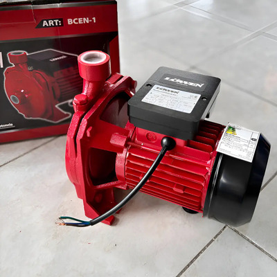 Bomba Centrífuga Lowen 1HP Monofásica BCEN-1 Rojo | Envío gratis