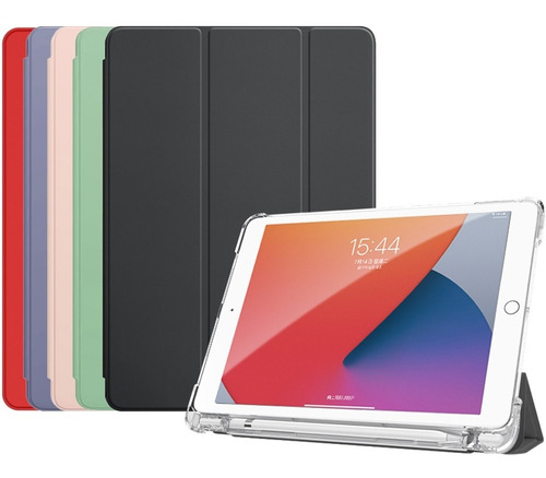 Funda Smartcover Full Para iPad 7, 8 Y 9, 10.2 Ranura Pencil