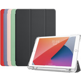 Funda Smartcover Full Para iPad 7, 8 Y 9, 10.2 Ranura Pencil