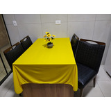 Toalha Para Mesa De Cozinha 12 Lugares 4,50x1,40 Mts Malha! 