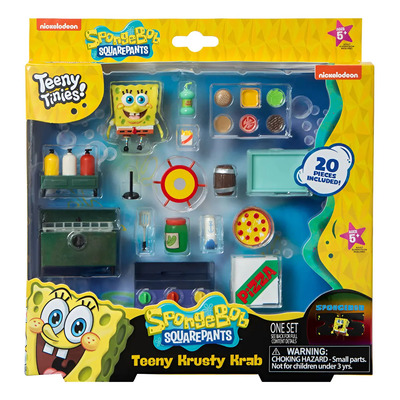 Set Bob Esponja 20 Piezas Cocina Crustaceo Cascarudo Niños | Envío gratis