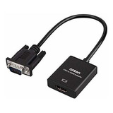 Vga A Hdmi Onten 1080p Vga A Hdmi Adaptador Macho A Hembra )