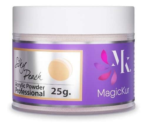 Polímero Básico Silky Peach 25 Gr Magickur Color Nude