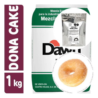 Harina Para Dona Cake Dawn 1 Kg | MercadoLibre