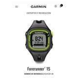 Reloj Garmin Forrunner 15  Usado Como Nuevo -en Caja