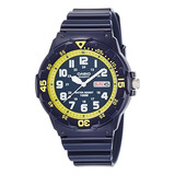 Casio Mens Core Mrw200hc2bv Reloj De Cuarzo De Plástico Azul