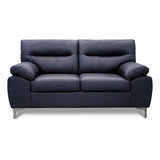 Love Seat De Piel Genuina Isabela  - Confortopiel