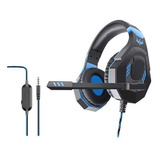 Fone De Ouvido Ovleng P30 C/3.5 Plug Gamer Para Ps4, Telefone Celular, Pc, Cor Preta