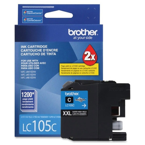 Tinta Brother Lc105c Lc105c Color Cyan