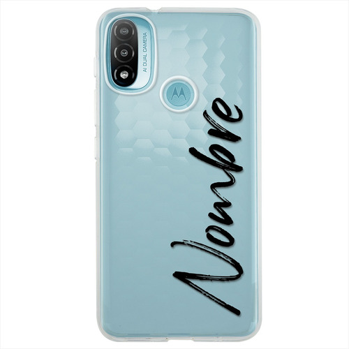 Funda Para Motorola Antigolpes Personalizada Con Tu Nombre