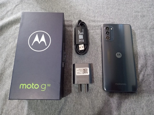 Moto G52 Libre + Cargador